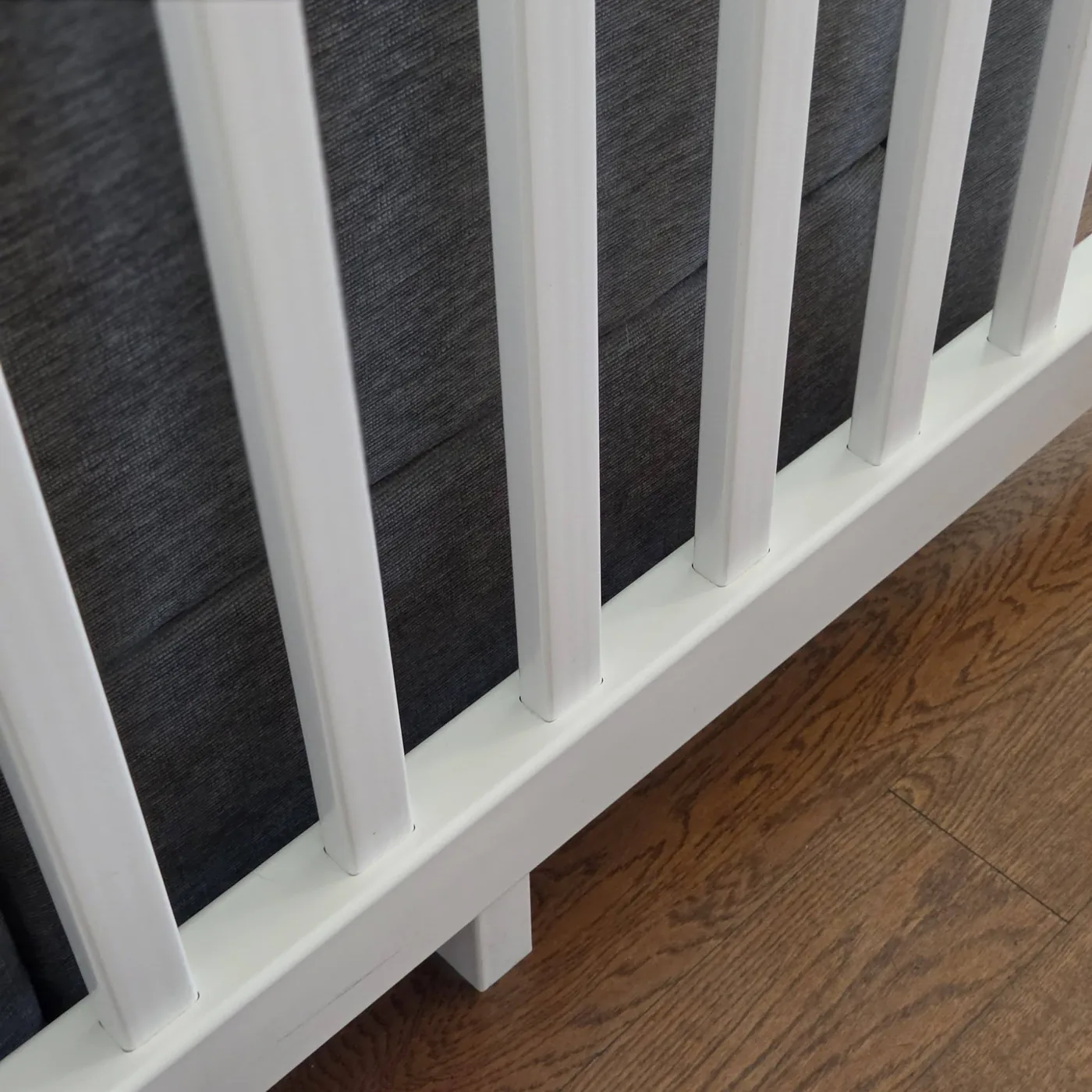 Detailed clean white railing